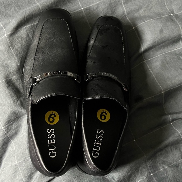 Guess Other - Guess Men's Black Loafer Dress Shoes Size 9